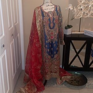 Heavy formal pakistani outfit